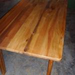 recycled New Zealand timber table